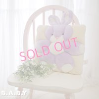 T.W.I.E Lavender Bunny 3D Pillow
