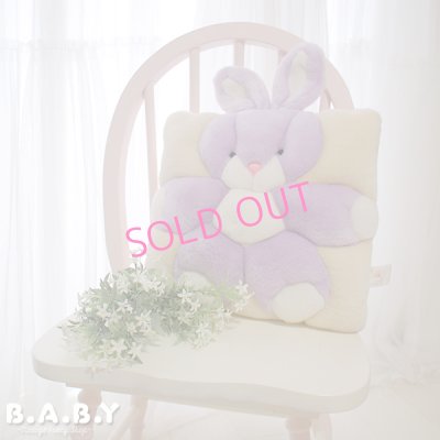 画像1: T.W.I.E Lavender Bunny 3D Pillow