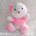 画像1: “I Love You” Ruffle Lovely Bear (1)