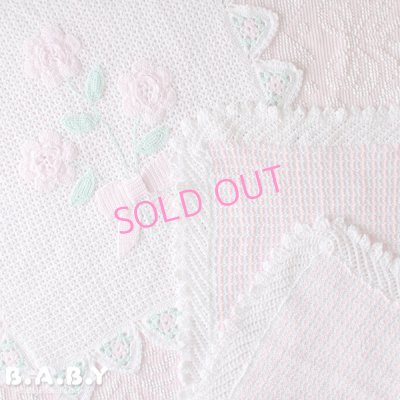 画像5: Pink & Lavender Crochet Blanket