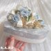 画像2: Handcrafted Blue Heart Bandbox (2)