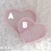 画像2: Pink Metal Heart Tray (2)