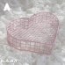 画像4: Pink Metal Heart Tray