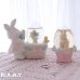 画像8: Pastel Easter Bunny Snow Globe