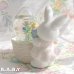 画像5: Pastel Easter Bunny Snow Globe