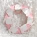 画像2: Wooden Heart & Bunny Pink Wreath (2)
