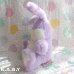 画像6: Rose Ribbon Big Lavender Bunny