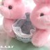 画像5: Easter Egg Basket Pink Bunnies