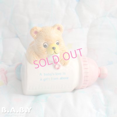 画像1:  "A baby's love is a gift from above" Bear Bank
