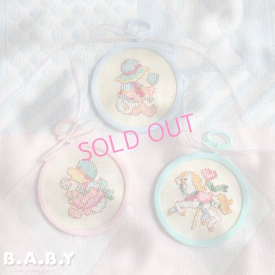 画像1: Baby CrossStitch Mini Frame