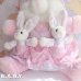 画像3: Baby & Mom Pink Dot Pocket Bunny