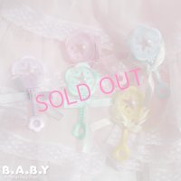 Small Baby Rattle Favor