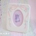 画像1: Flower Ribbon Photo Frame (1)