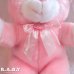 画像3: Satin Heart Pink Bear