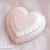 画像1: Pink Lace Heart Ceramic TrinketBox (1)