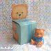 画像1: RUSS Bear Paper Gift Box & Ceramic Mini Figurine (1)
