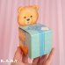 画像9: RUSS Bear Paper Gift Box & Ceramic Mini Figurine