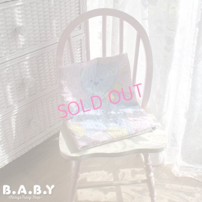 画像1: That's Our Baby Pastel Bear Quilt Blanket