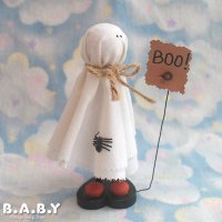 Boo! Ghost Figurine