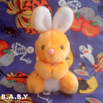 画像1: Halloween Pumpukin Mini Bunny