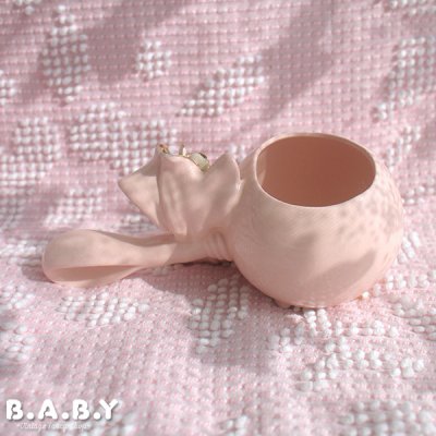画像3: Pink & Gold Romantic  Rattle Planter
