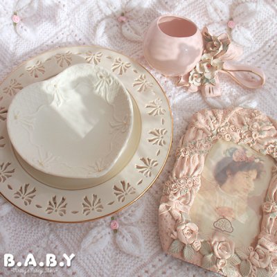 画像8: Pink & Gold Romantic  Rattle Planter