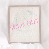 Antique Picture Frame Baby Wrap in Ribbon Lace
