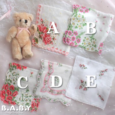 画像2: Cotton Handkerchief / A B C D E