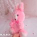 画像3: Lovely Pink Ornament Mini Bunny