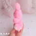 画像6: Lovely Pink Ornament Mini Bunny