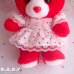 画像4: Heart Dress Valentine Bear