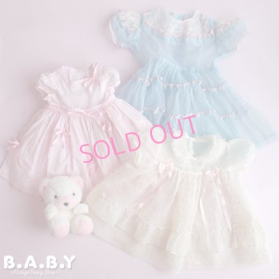 画像6: 〔70サイズ / 9-18ヶ月〕Heart Organdie Dress