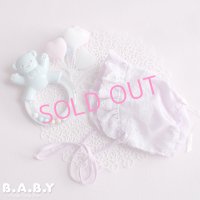 Newborn Lace Bonnet