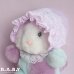画像2: Newborn Lace Bonnet (2)