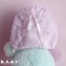 画像3: Newborn Lace Bonnet
