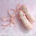 画像1: Satin Ballet Shoes Hanging (1)