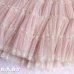 画像2: Flocked Star Lace Pink Petticoat (2)