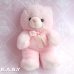 画像1: Fluffy Pink Bear (1)