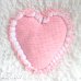 画像4: Pink Heart Ruffle Crochet Pillow 