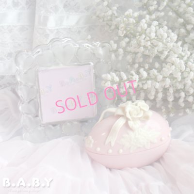 画像7: Pink Romantic Egg Trinket Box