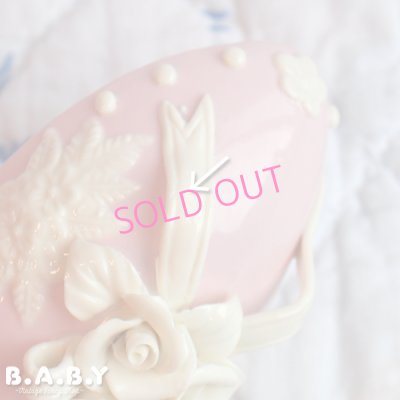 画像3: Pink Romantic Egg Trinket Box