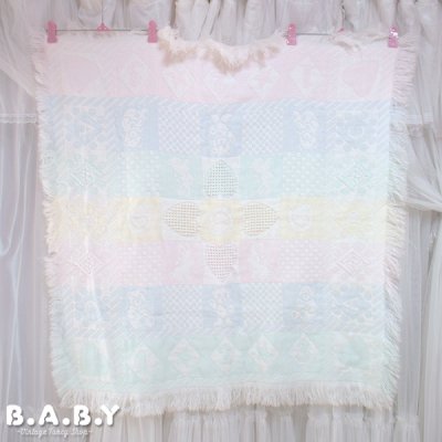 画像3: Baby Pastel Afghan Blanket