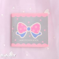 Dot Bow / Mini Sticker Book 