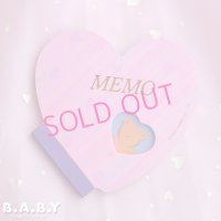 Heart Bear / Memo Pad