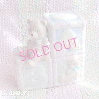 Baby Block Bear Ceramic Light