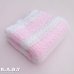 画像3: Pink & White Crochet Blanket (3)