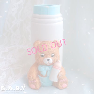 画像2: Baby Bear Blue Bottle Vase