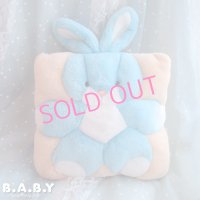 T.W.I.E Blue Bunny 3D Pillow