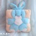 画像1: T.W.I.E Blue Bunny 3D Pillow (1)