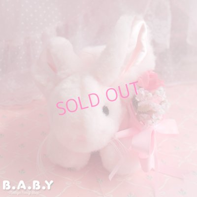 画像2: Floral Bouquet Pink Bunny 